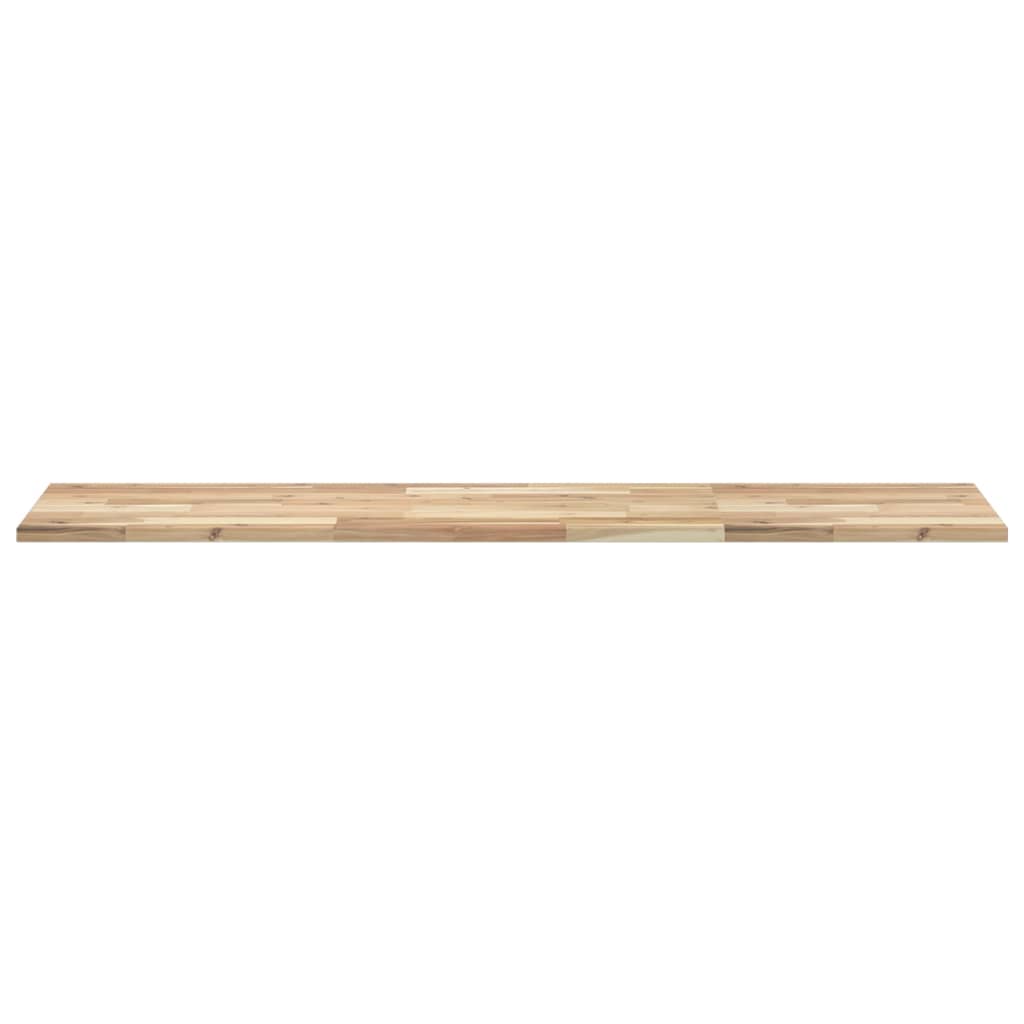 Bathroom Vanity Top Untreated 120x40x2 cm Solid Wood Acacia