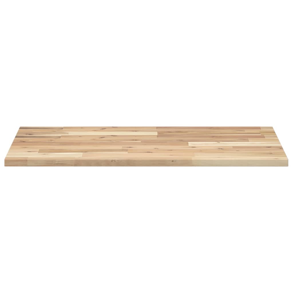 Bathroom Vanity Top Untreated 100x50x2 cm Solid Wood Acacia