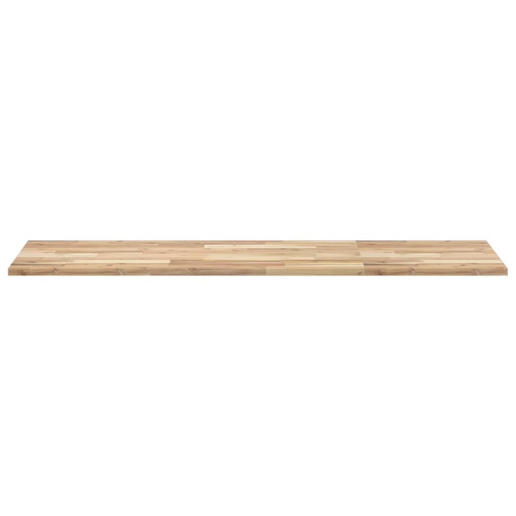 Bathroom Vanity Top Untreated 120x50x2 cm Solid Wood Acacia