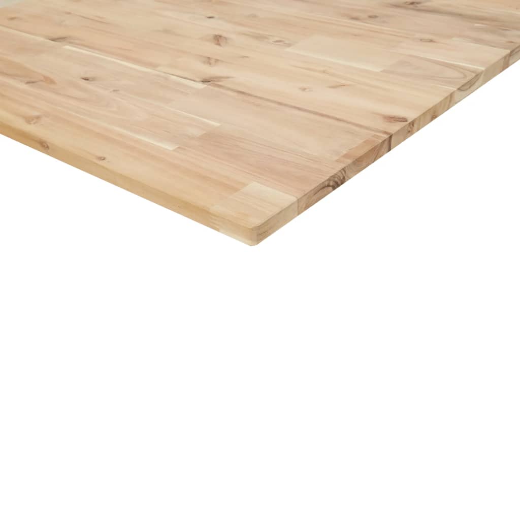 Bathroom Vanity Top Untreated 120x50x2 cm Solid Wood Acacia