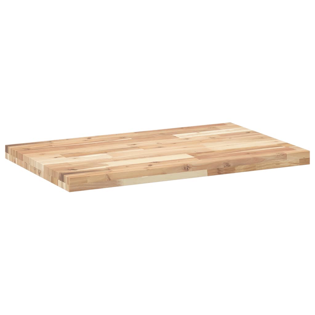 Bathroom Vanity Top Untreated 160x50x4 cm Solid Wood Acacia