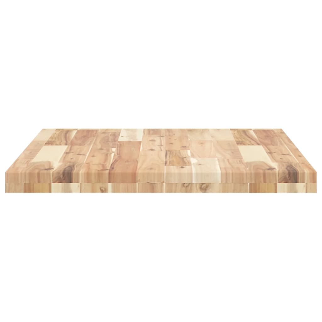 Bathroom Vanity Top Untreated 80x60x4 cm Solid Wood Acacia