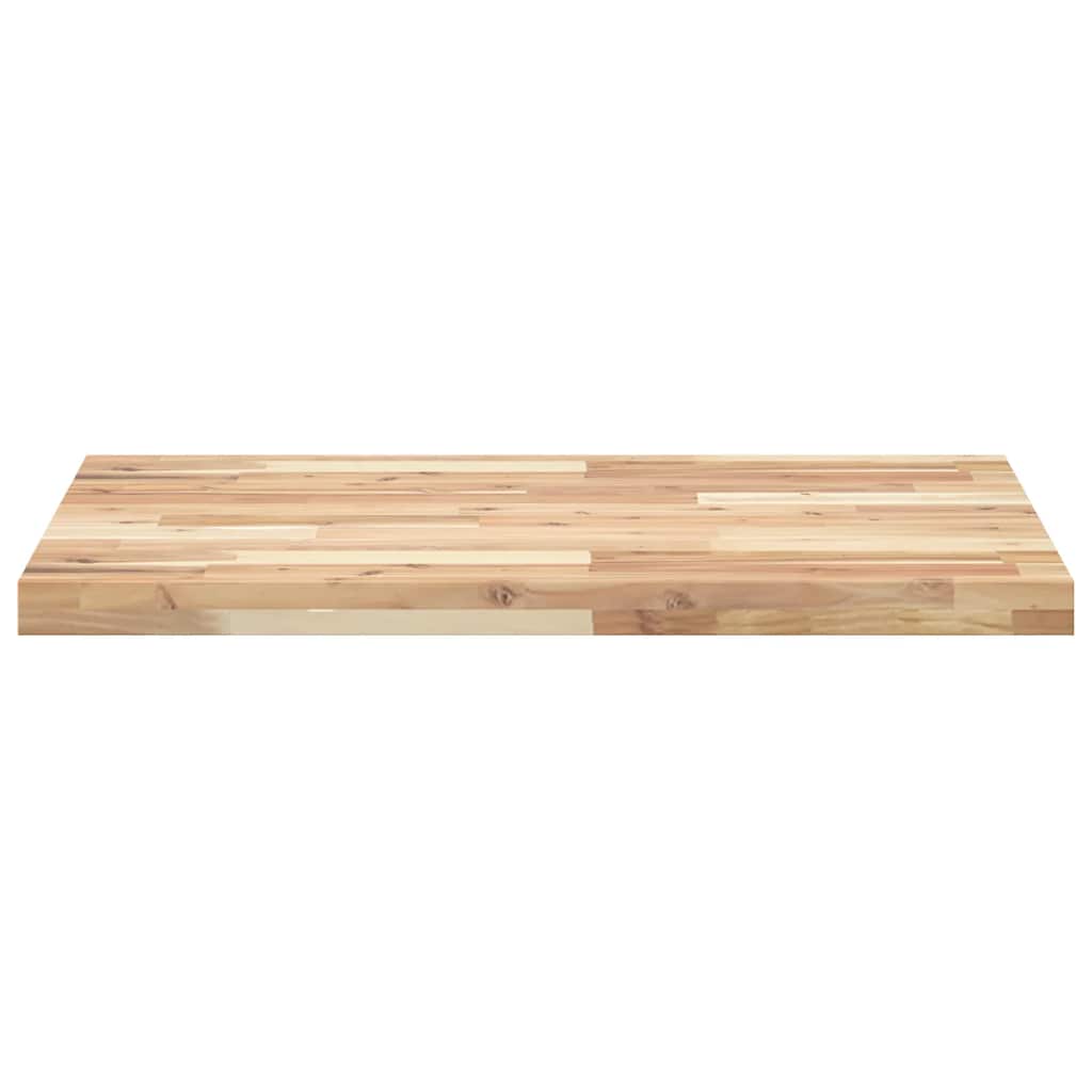 Bathroom Vanity Top Untreated 100x60x4 cm Solid Wood Acacia