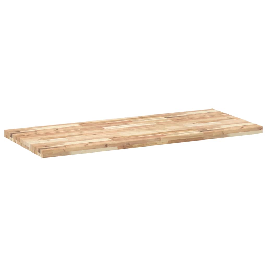 Bathroom Vanity Top Untreated 140x60x4 cm Solid Wood Acacia