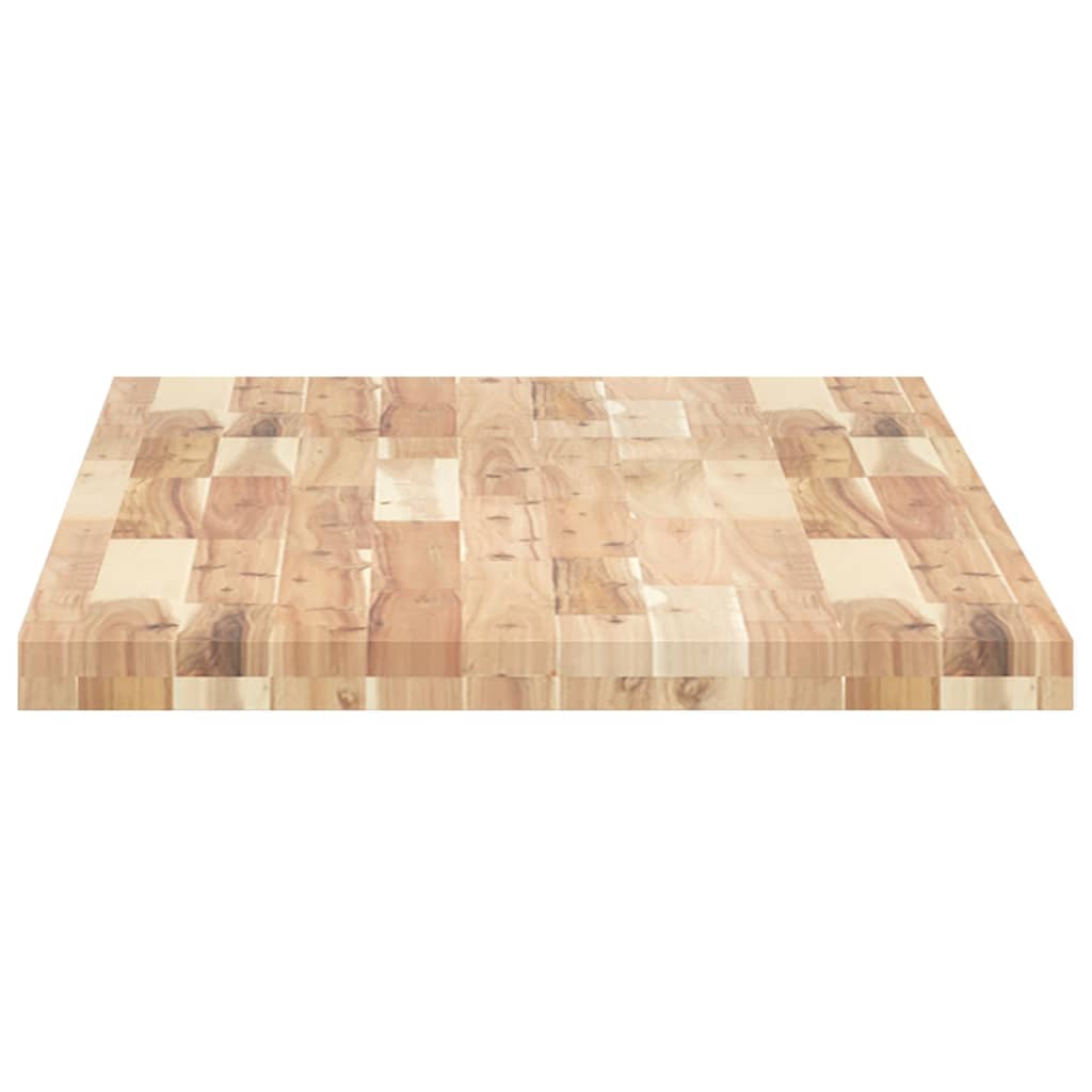 Bathroom Vanity Top Untreated 140x60x4 cm Solid Wood Acacia