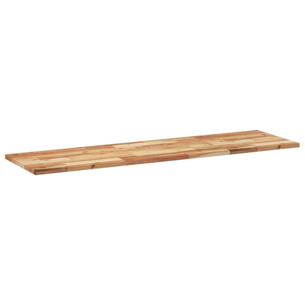 Bathroom Vanity Top Oil Finished 140x40x2 cm Solid Wood Acacia