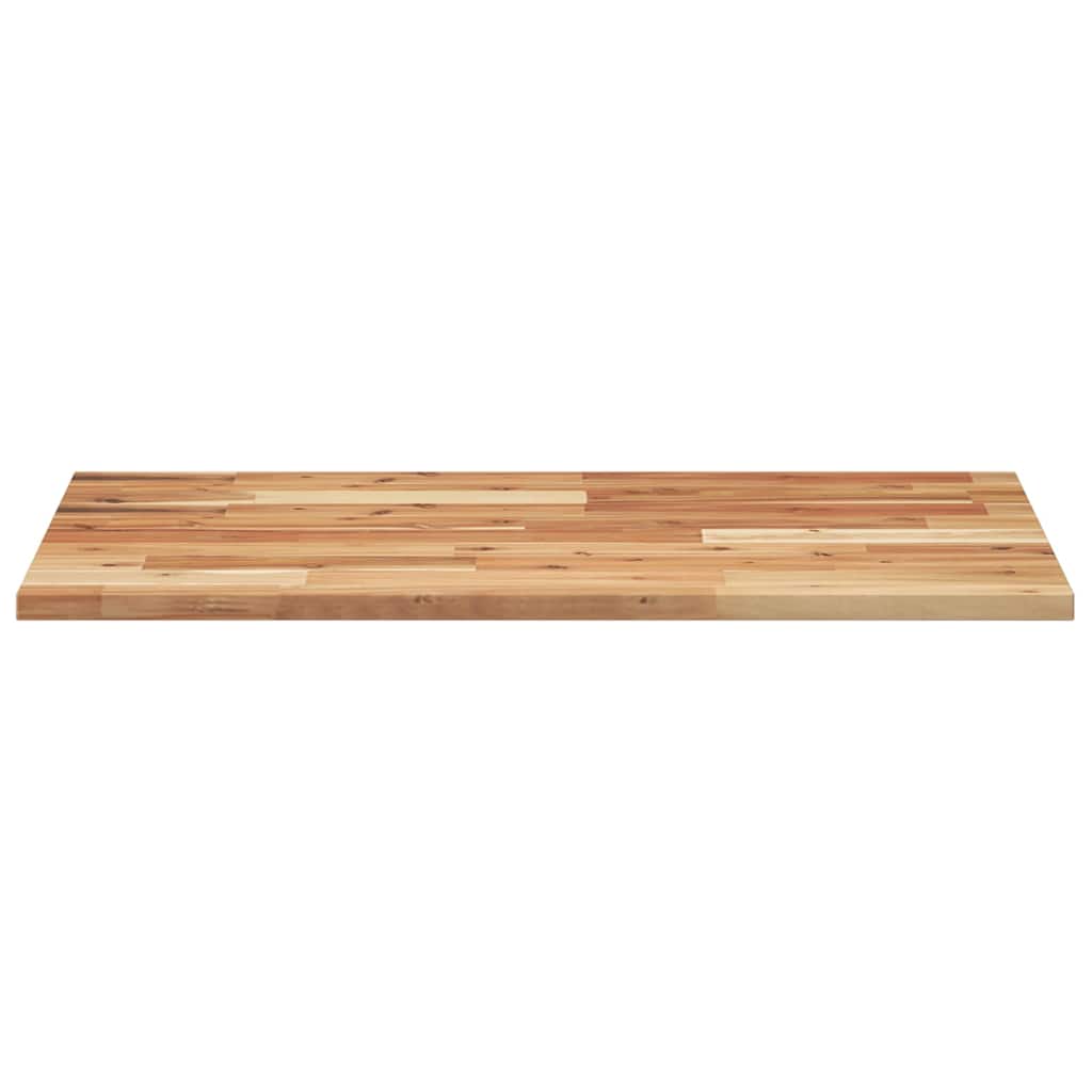Bathroom Vanity Top Oil Finished 80x50x2 cm Solid Wood Acacia