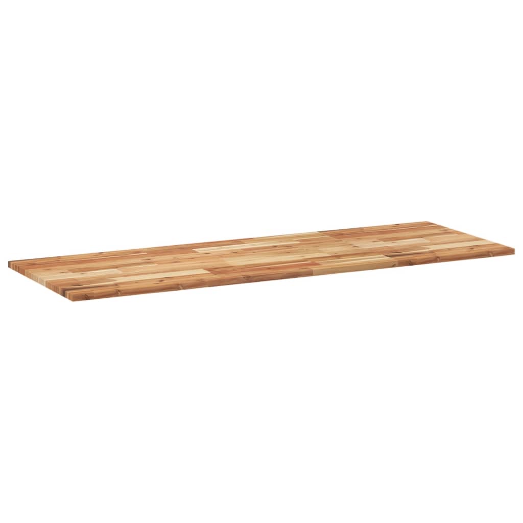 Bathroom Vanity Top Oil Finished 160x50x2 cm Solid Wood Acacia