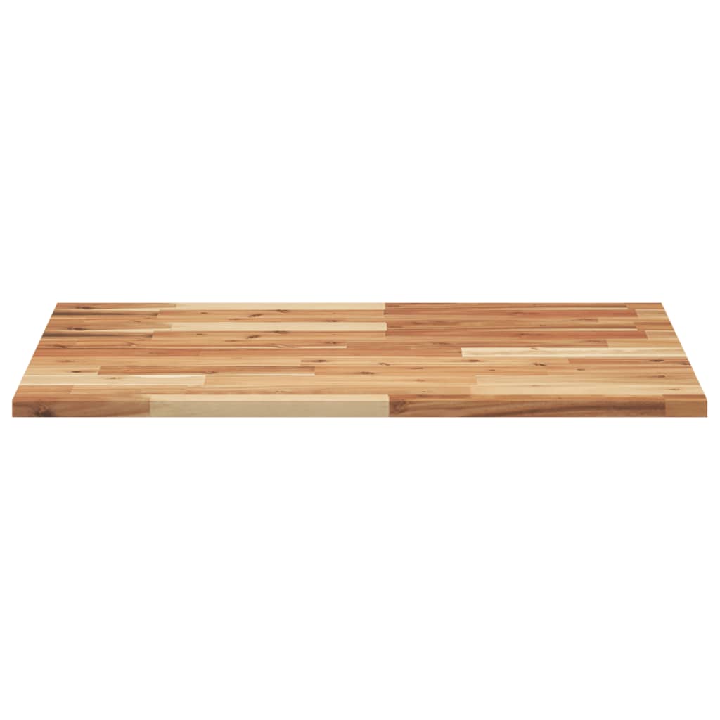 Bathroom Vanity Top Oil Finished 100x60x2 cm Solid Wood Acacia