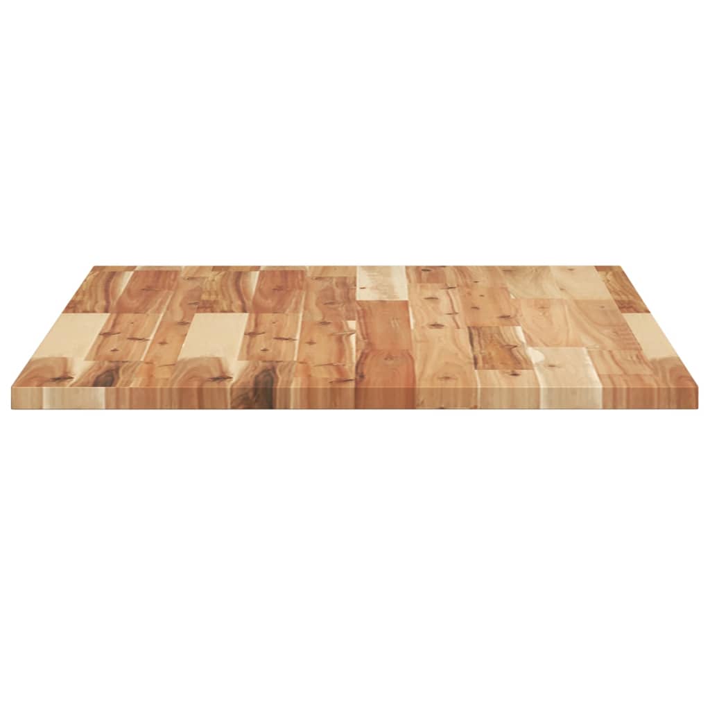 Bathroom Vanity Top Oil Finished 100x60x2 cm Solid Wood Acacia