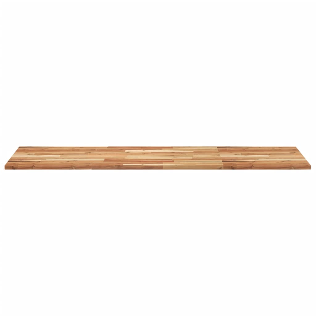 Bathroom Vanity Top Oil Finished 120x60x2 cm Solid Wood Acacia
