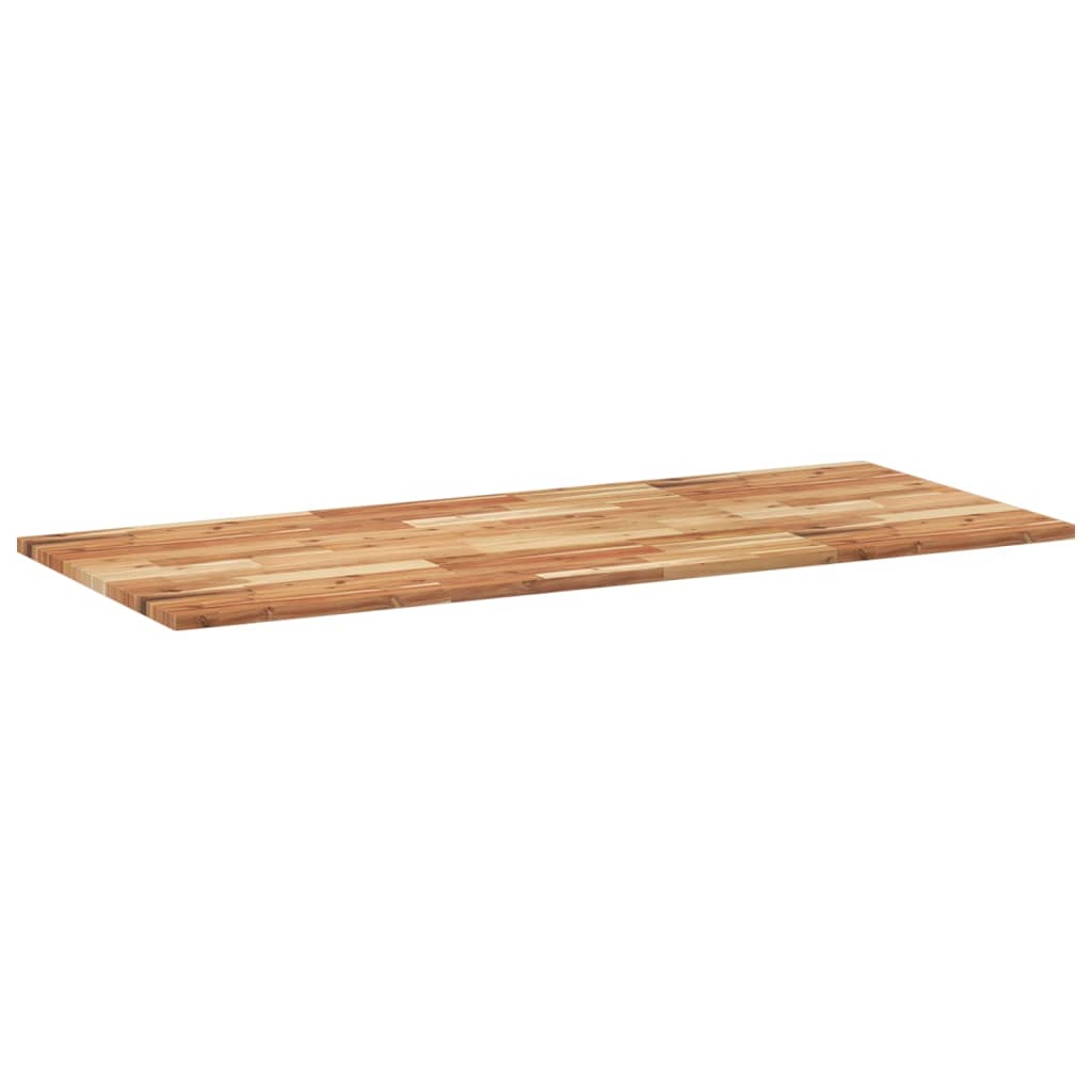 Bathroom Vanity Top Oil Finished 120x60x2 cm Solid Wood Acacia
