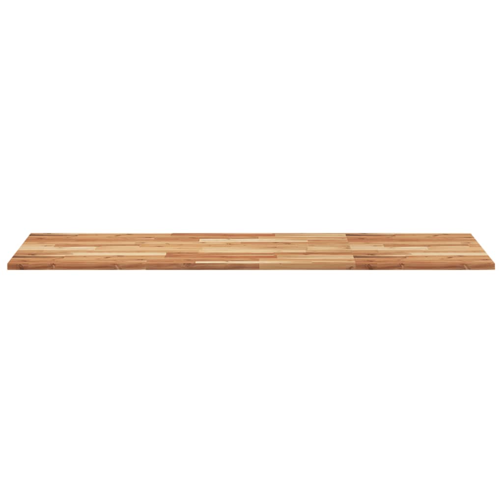 Bathroom Vanity Top Oil Finished 140x60x2 cm Solid Wood Acacia