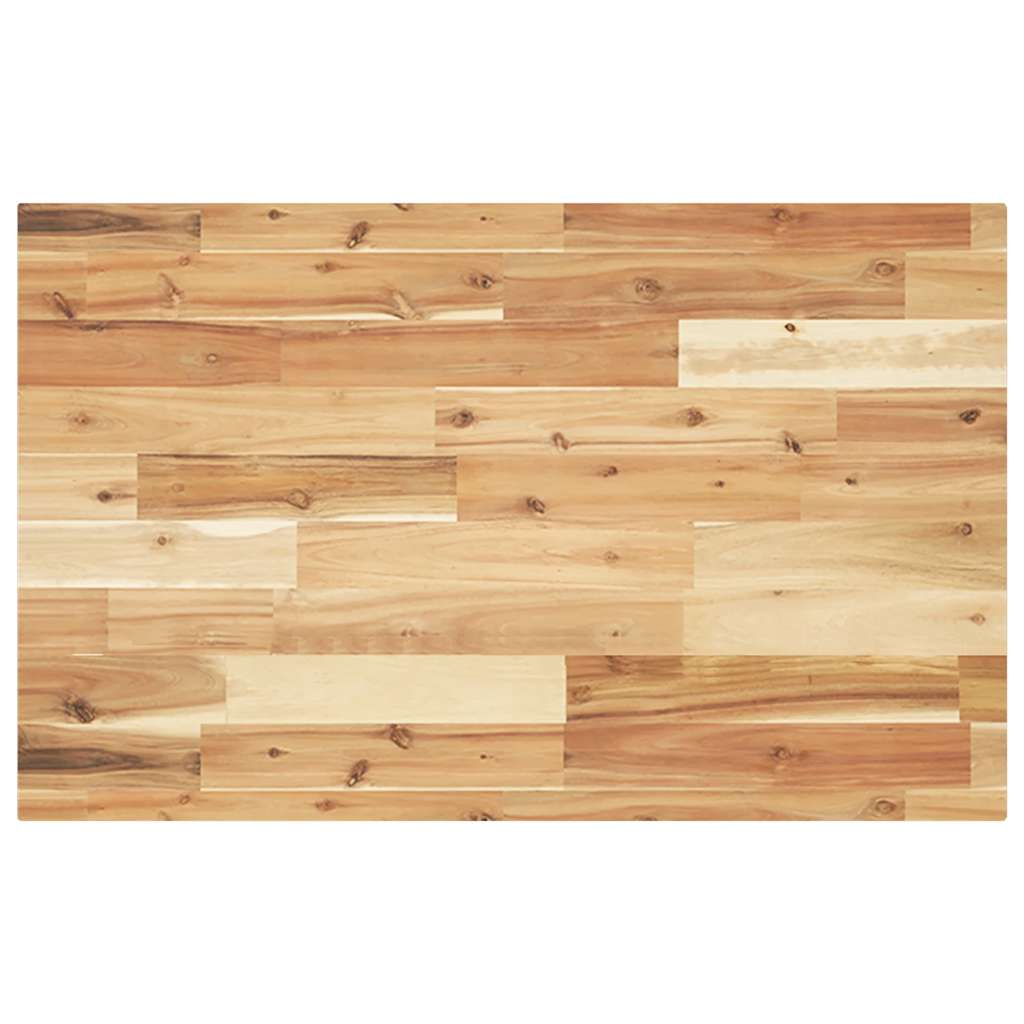 Bathroom Vanity Top Oil Finished 120x50x4 cm Solid Wood Acacia