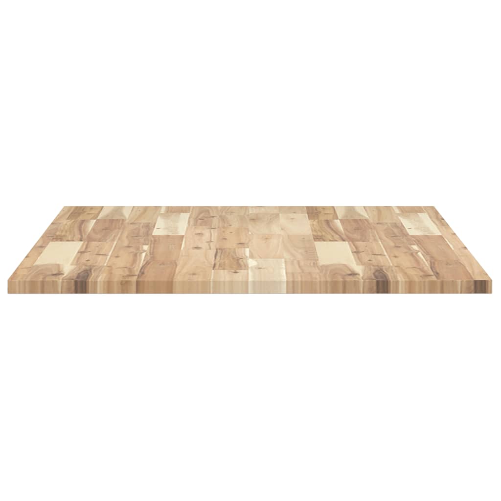Desk Top Untreated 100x70x2 cm Solid Wood Acacia
