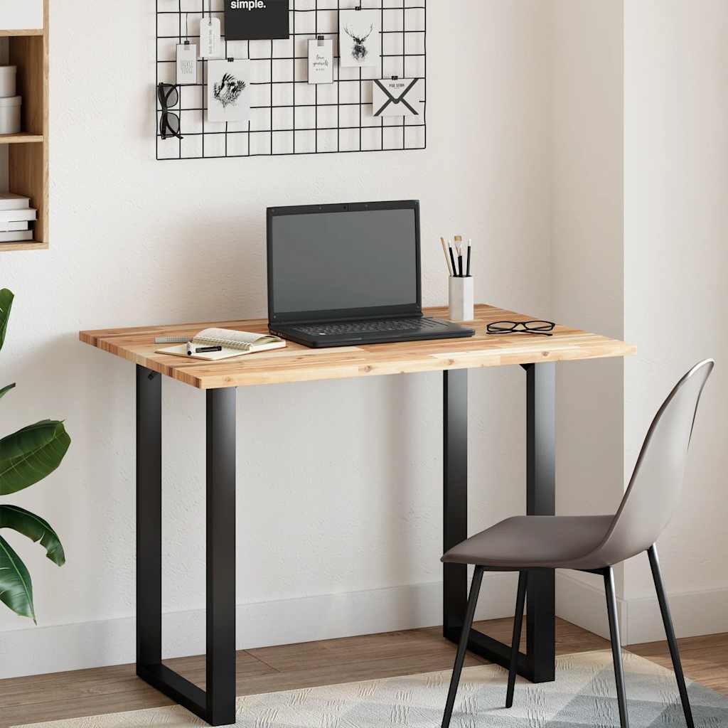 Desk Top Untreated 120x70x2 cm Solid Wood Acacia