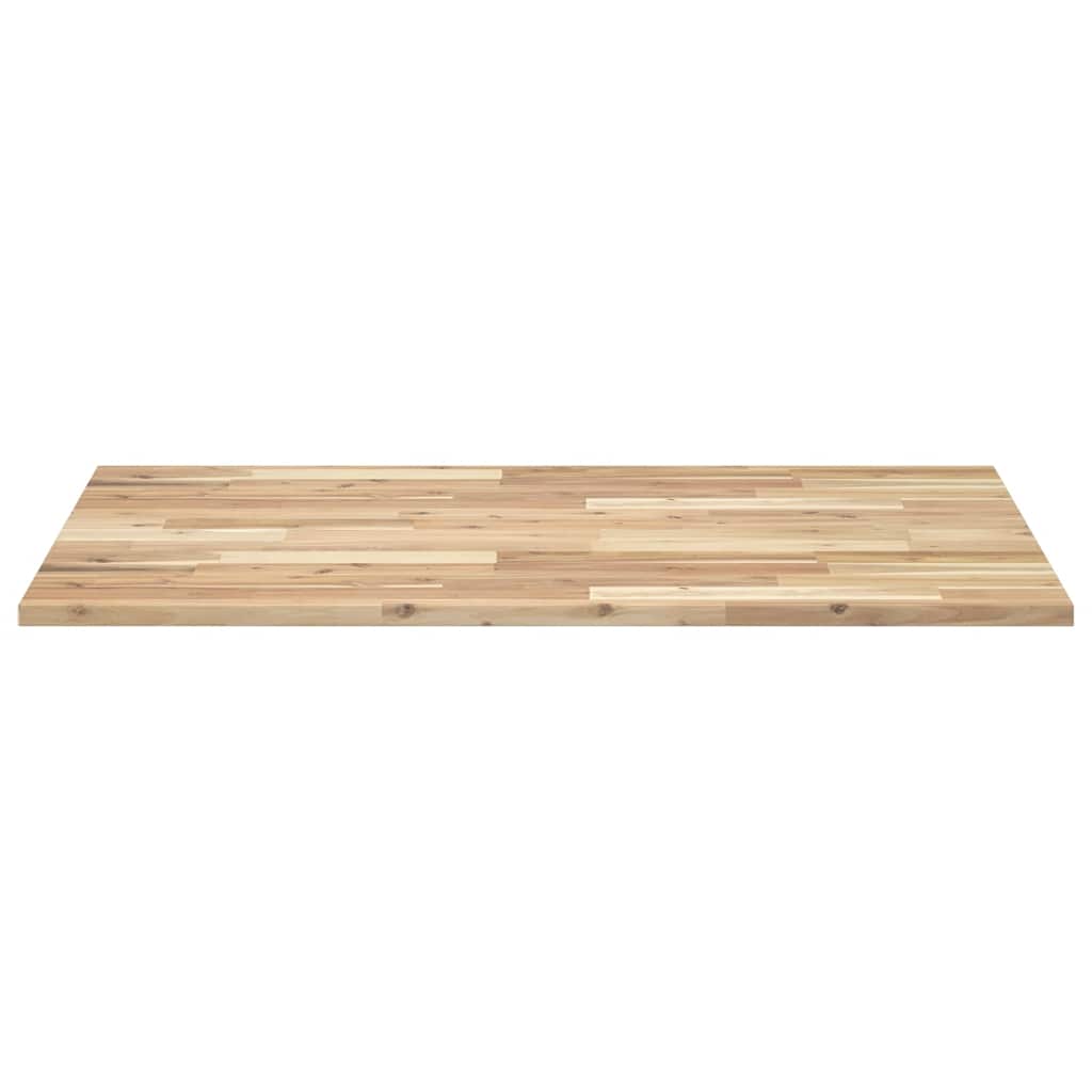 Desk Top Untreated 120x70x2 cm Solid Wood Acacia