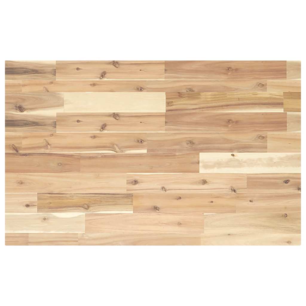 Desk Top Untreated 80x50x4 cm Solid Wood Acacia