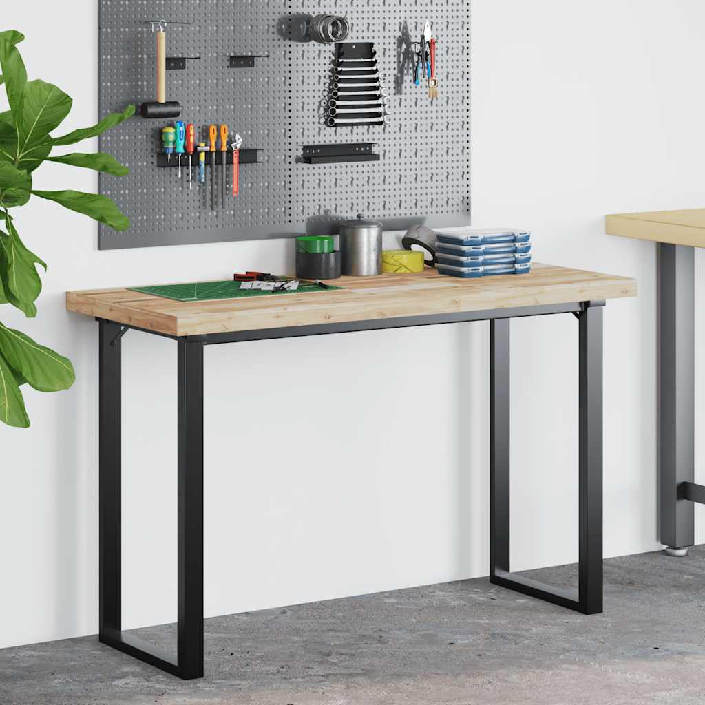 Desk Top Untreated 120x50x4 cm Solid Wood Acacia