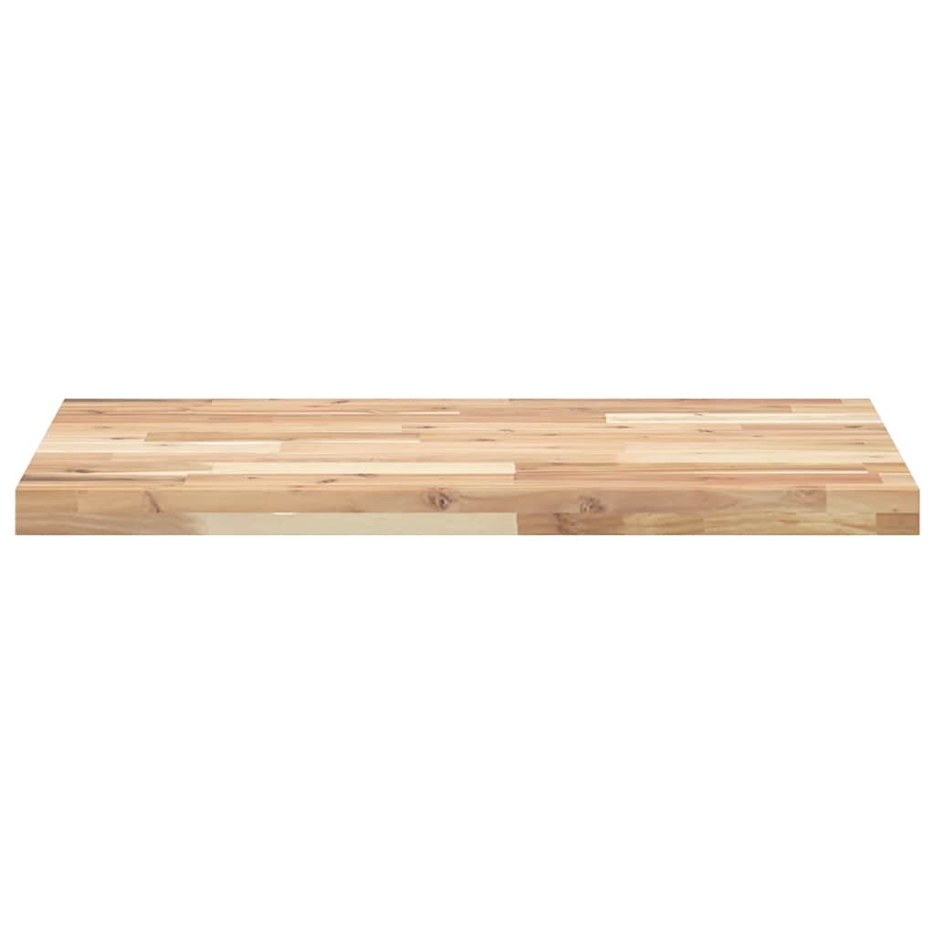 Desk Top Untreated 140x50x4 cm Solid Wood Acacia
