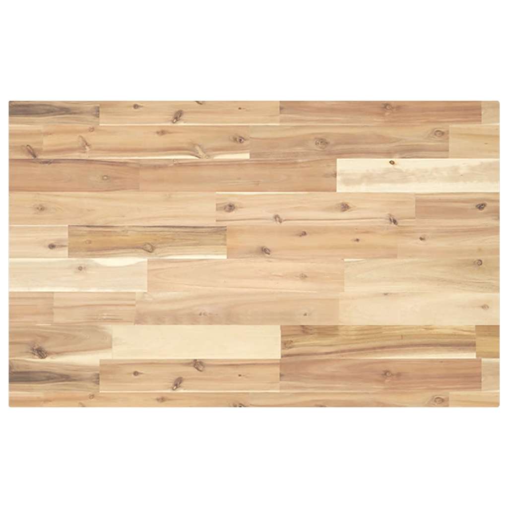 Desk Top Untreated 160x50x4 cm Solid Wood Acacia