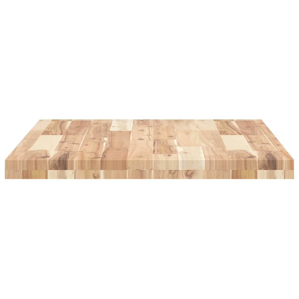Desk Top Untreated 80x60x4 cm Solid Wood Acacia