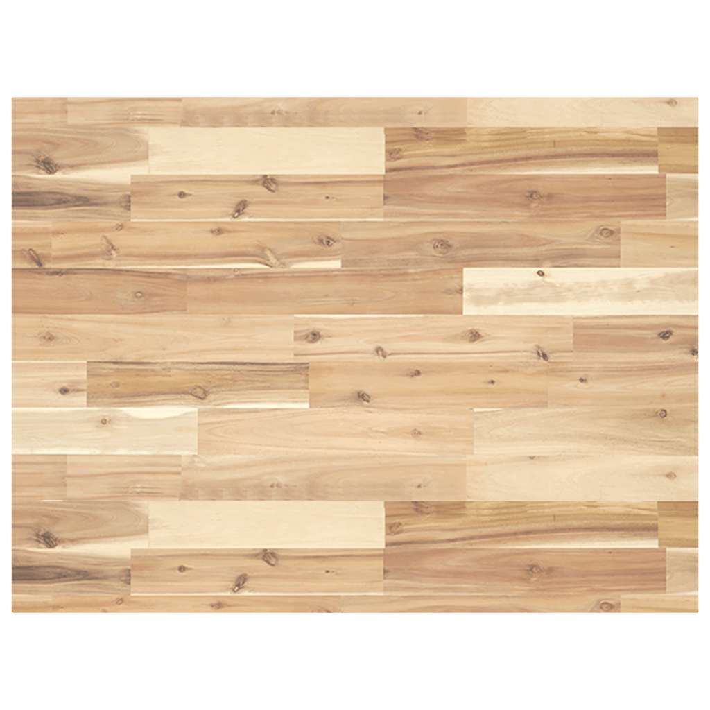 Desk Top Untreated 100x60x4 cm Solid Wood Acacia