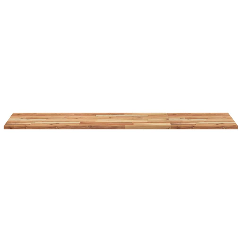Desk Top Oil Finished 140x50x2 cm Solid Wood Acacia