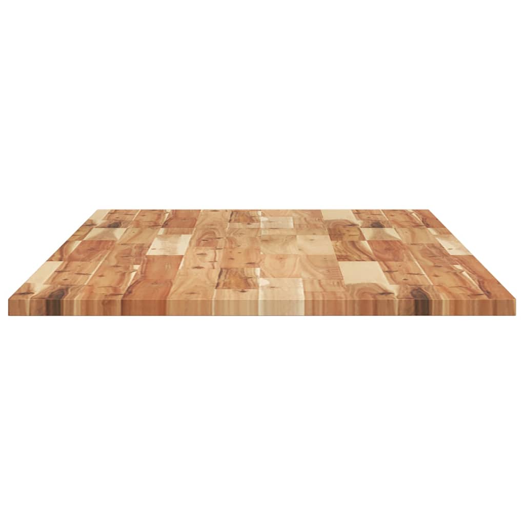 Desk Top Oil Finished 120x60x2 cm Solid Wood Acacia
