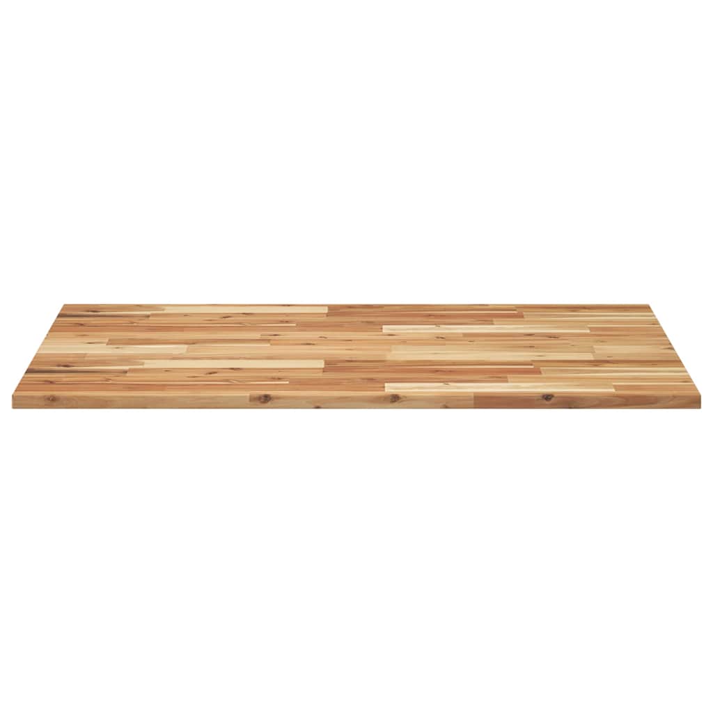 Desk Top Oil Finished 80x70x2 cm Solid Wood Acacia