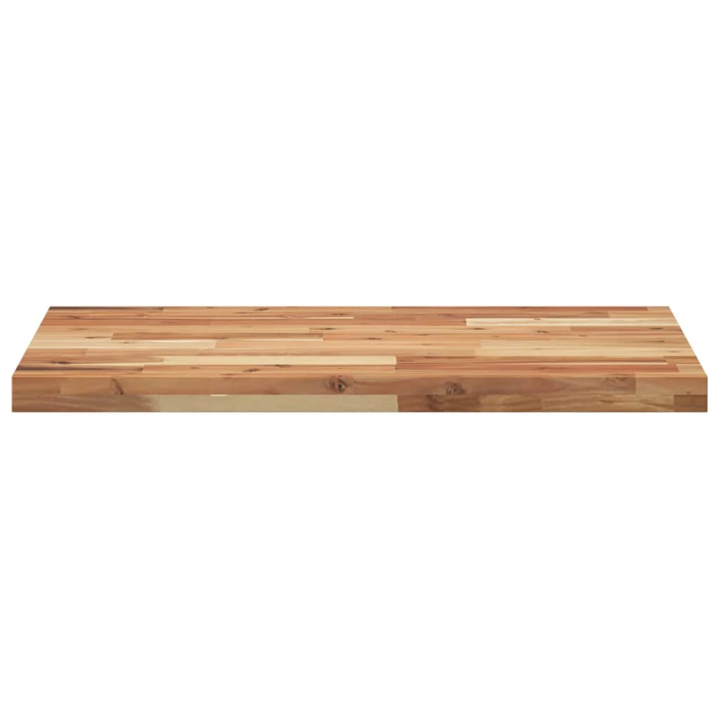 Desk Top Oil Finished 80x50x4 cm Solid Wood Acacia