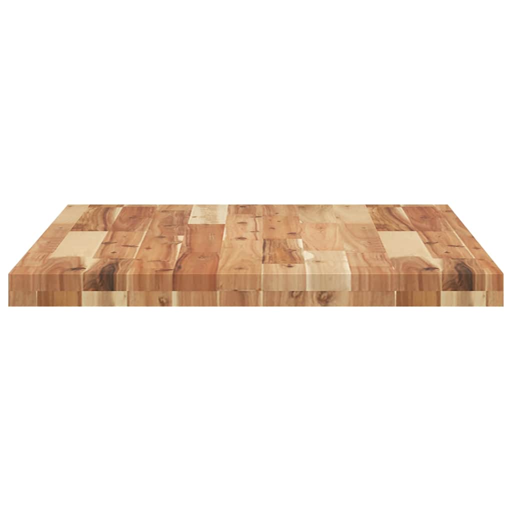 Desk Top Oil Finished 100x60x4 cm Solid Wood Acacia