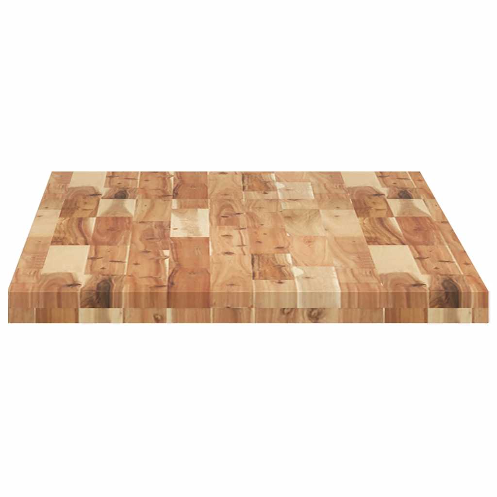 Desk Top Oil Finished 140x60x4 cm Solid Wood Acacia