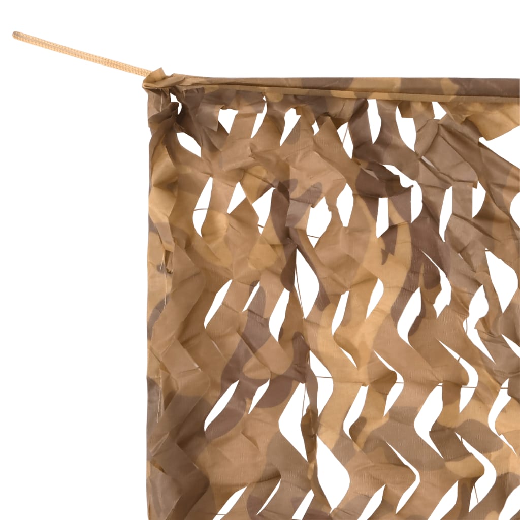 vidaXL Camouflage Net with Storage Bag 833x297 cm Sand
