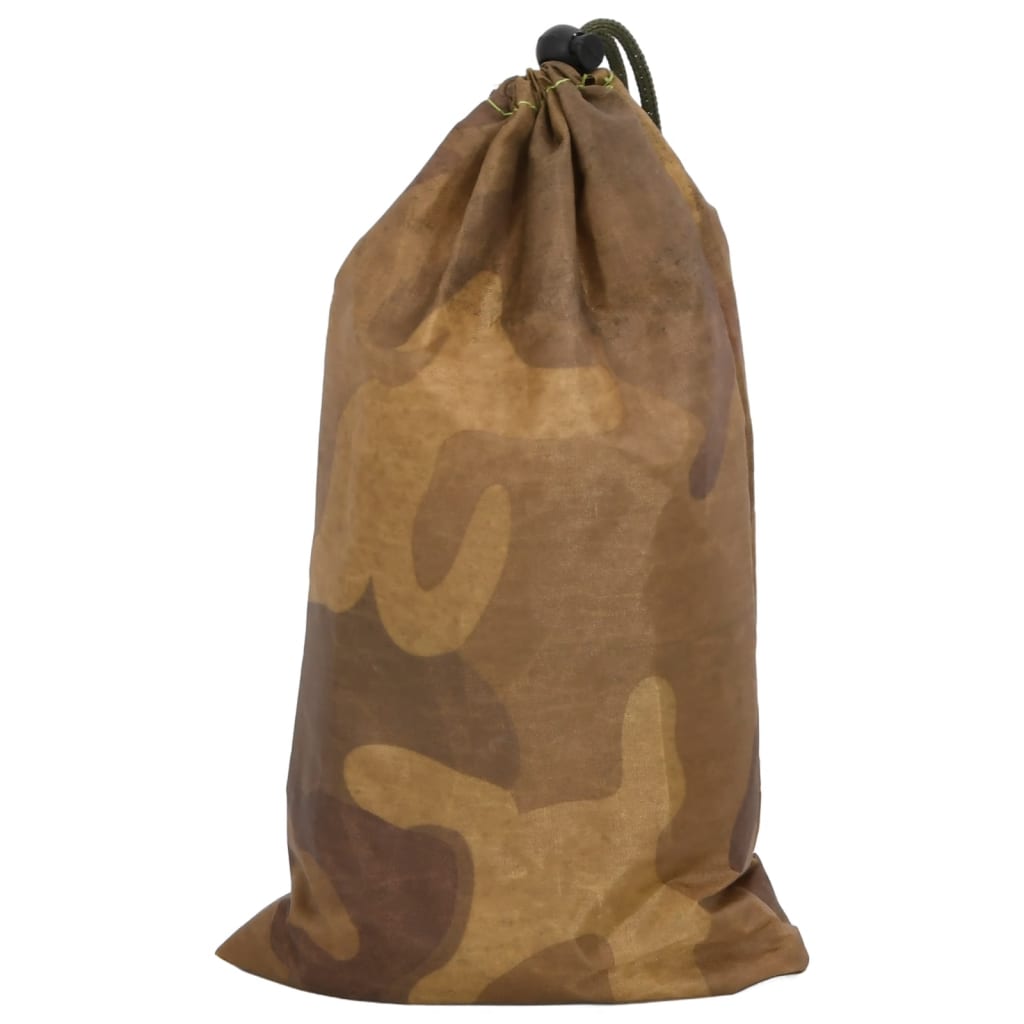 vidaXL Camouflage Net with Storage Bag 600x414 cm Sand
