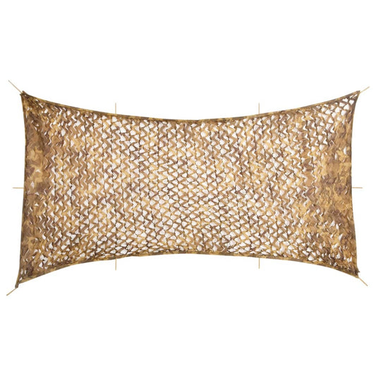 vidaXL Camouflage Net with Storage Bag 708x423 cm Sand