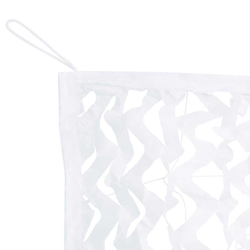 vidaXL Camouflage Net with Storage Bag 525x205 cm White