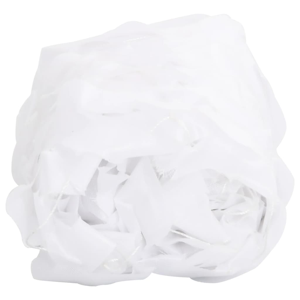 Camouflage Net with Storage Bag 724x515 cm White