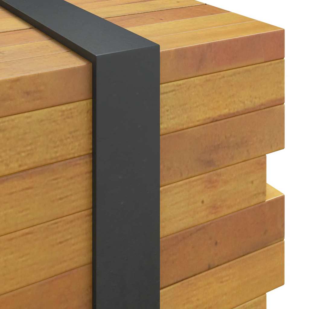 TV Stand Brown 110 x 30 x 30 cm Solid Teak Wood