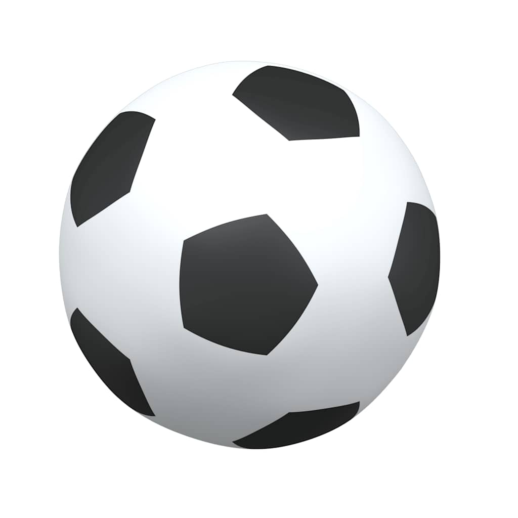 Kids'Football Goal with Balls 2-in-1 White 184x64x124 cm