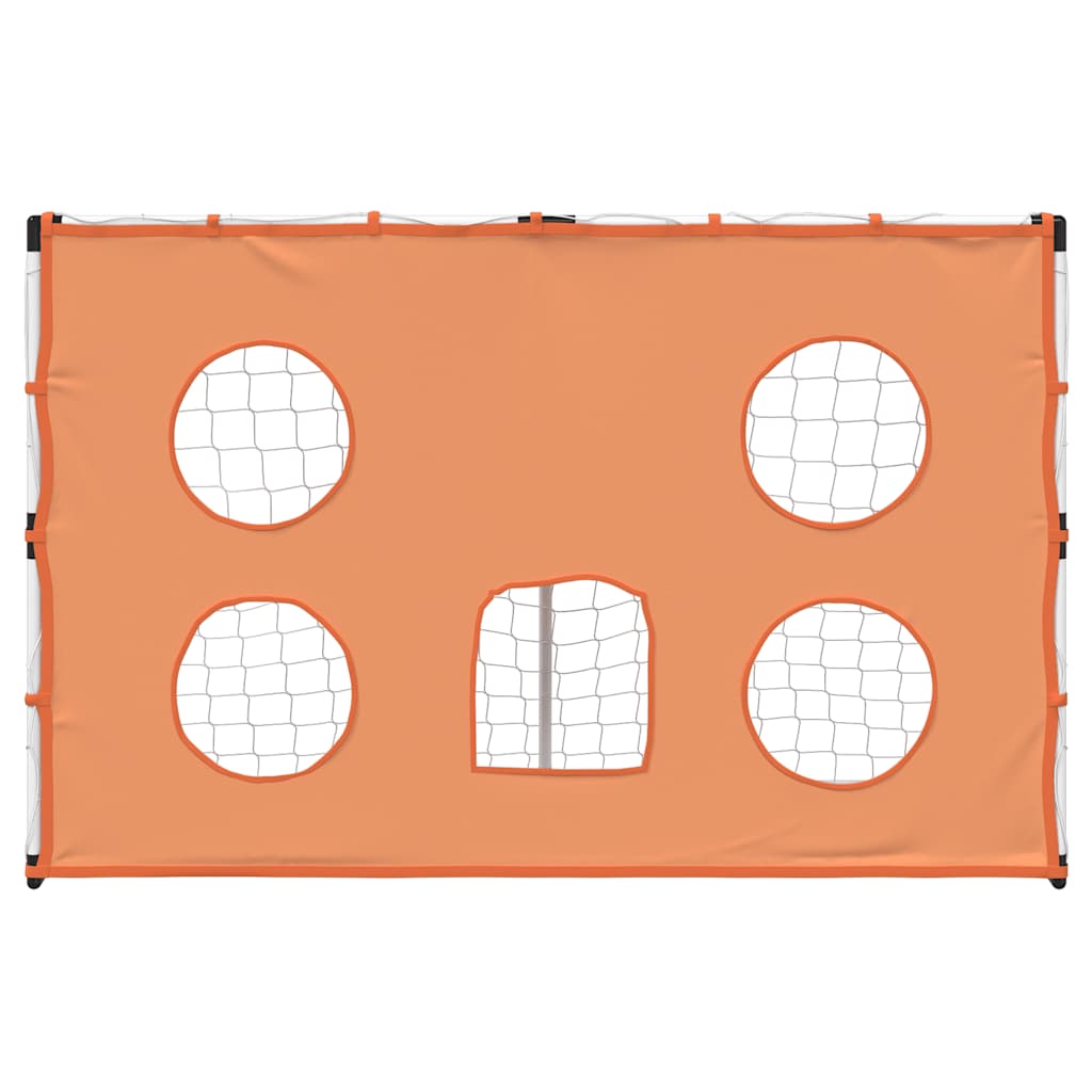 Kids'Football Goal with Targeting Mat and Ball 182x62x118 cm