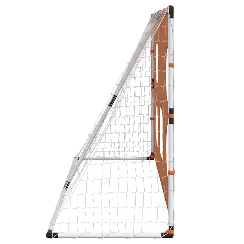 Kids'Football Goal with Targeting Mat and Ball 182x62x118 cm