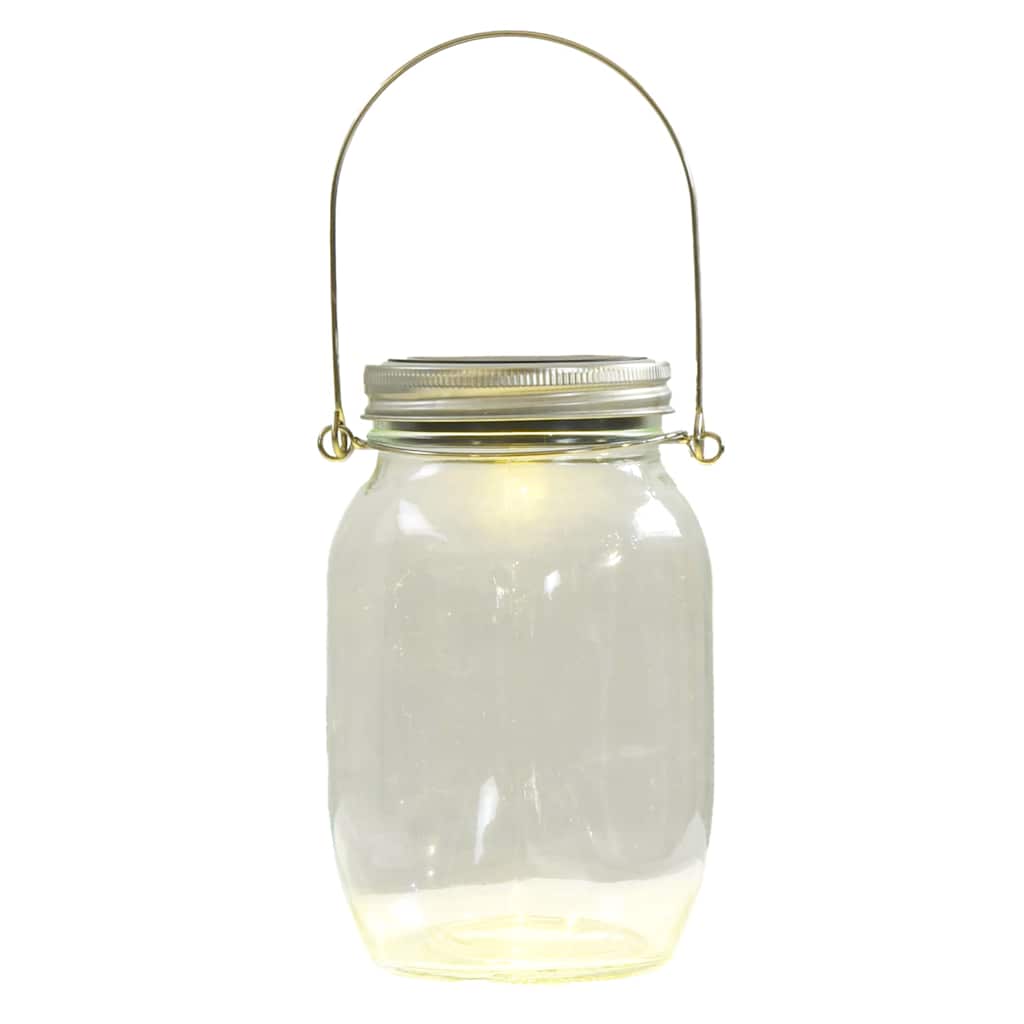 Solar Glass Light for Outdoor 12 pcs Warm White