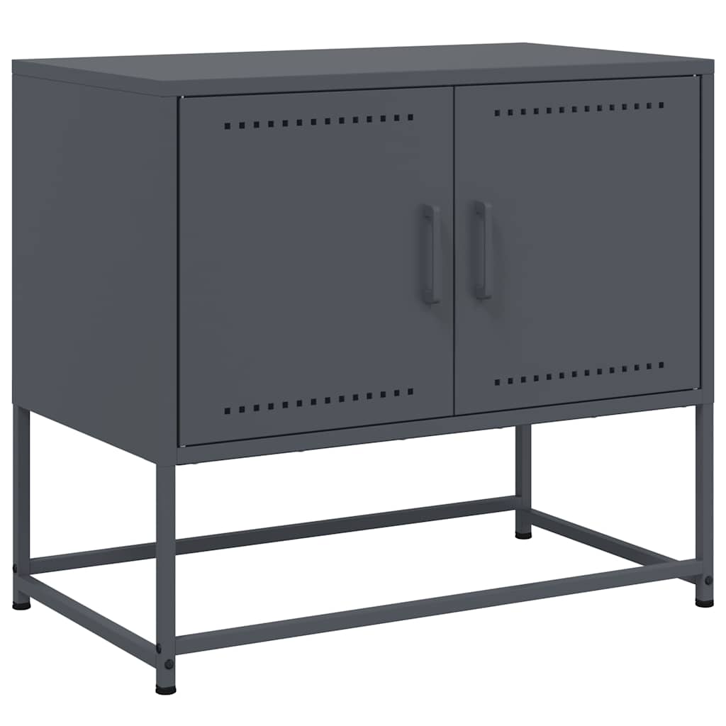 TV Cabinet Anthracite 68,5x39x60,5 cm Steel