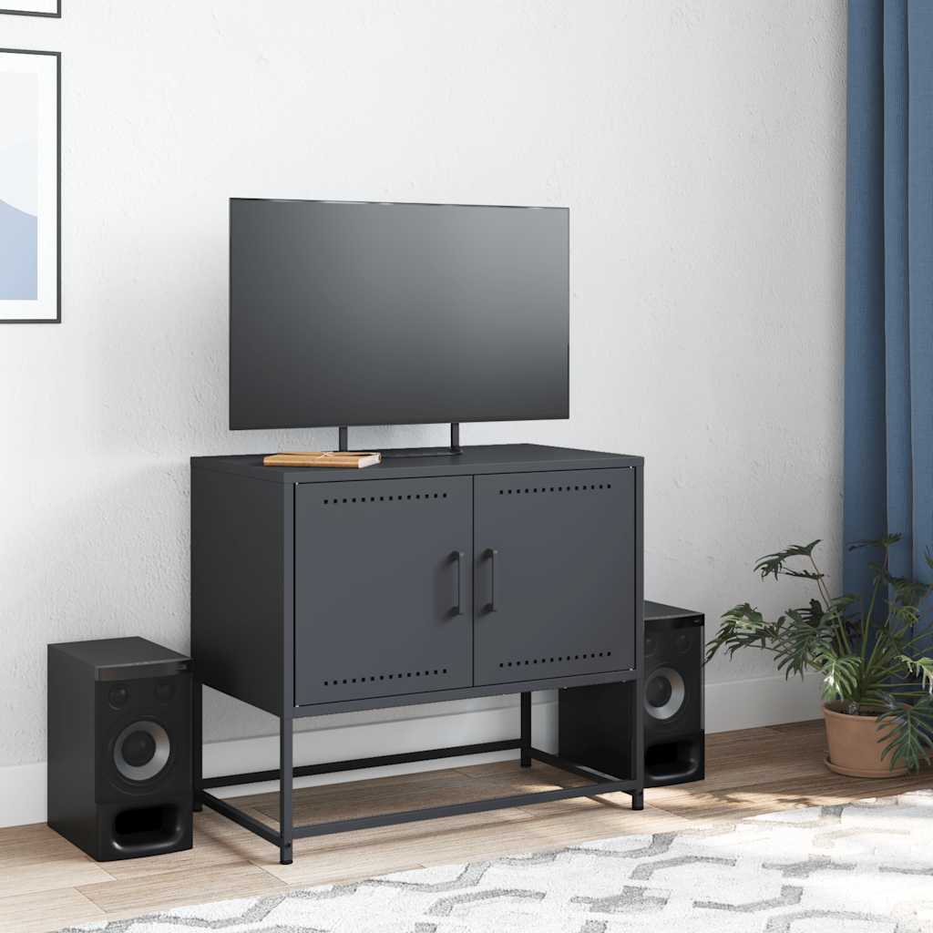 TV Cabinet Anthracite 68.5x39x60.5 cm Steel