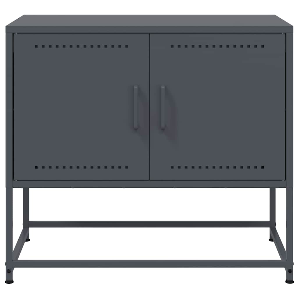 TV Cabinet Anthracite 68,5x39x60,5 cm Steel