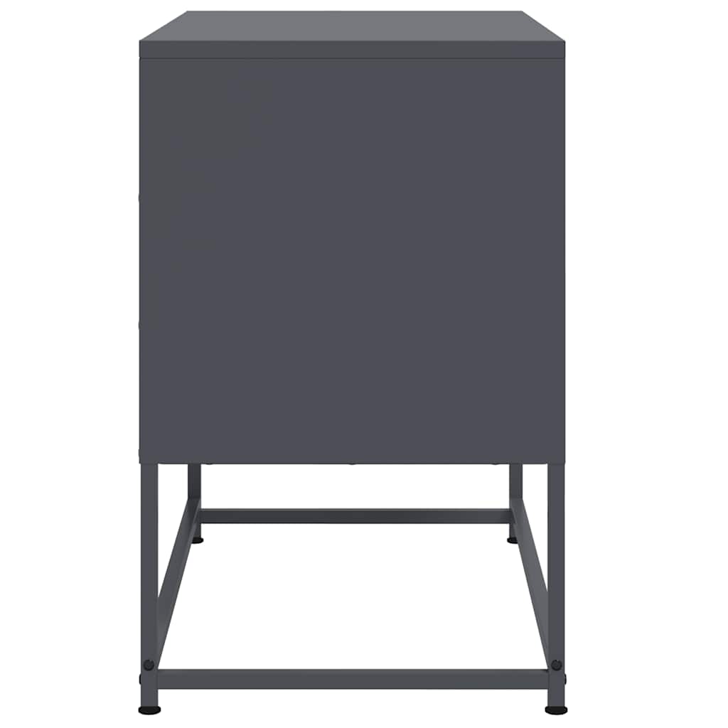 TV Cabinet Anthracite 68,5x39x60,5 cm Steel