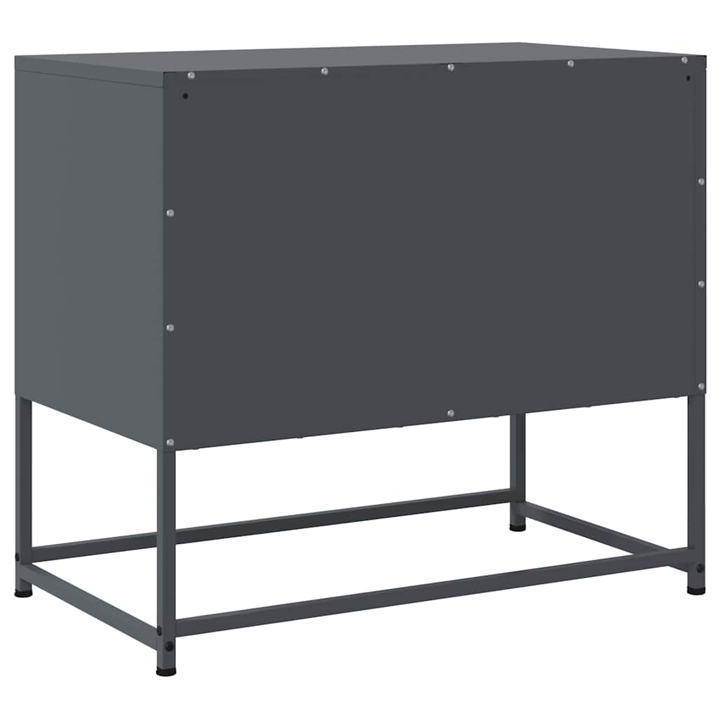 TV Cabinet Anthracite 68,5x39x60,5 cm Steel