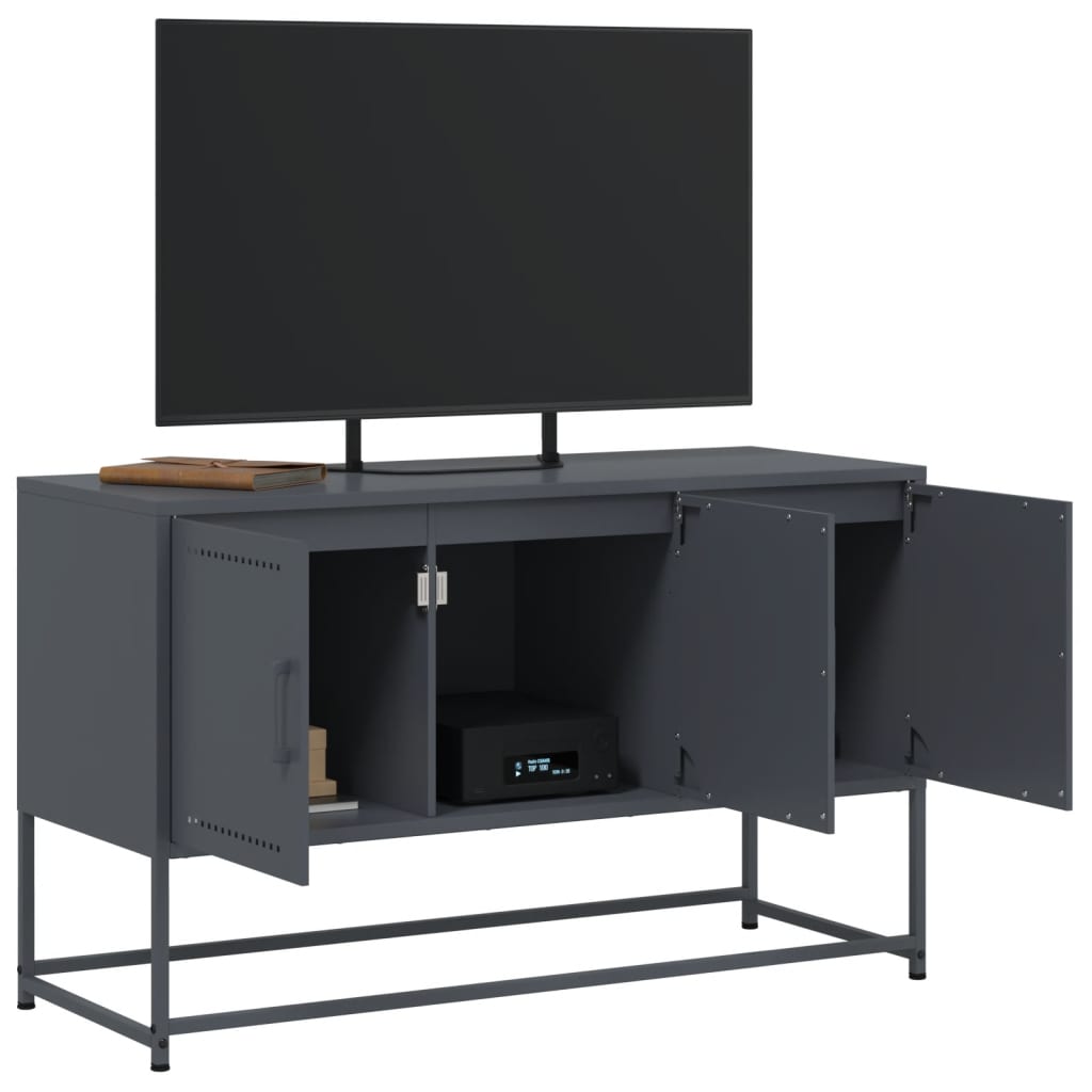 TV Cabinet Anthracite 100,5x39x60,5 cm Steel
