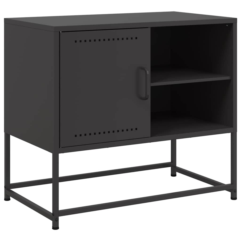 TV Cabinet Black 68x39x60,5 cm Steel